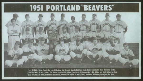 1951 PCL Portland Beavers
